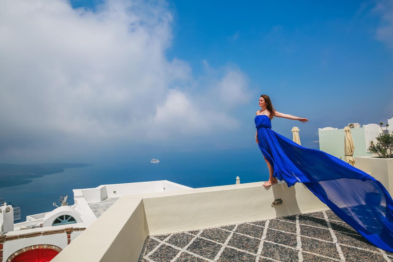 360 Blue Villa Fira  Exterior foto