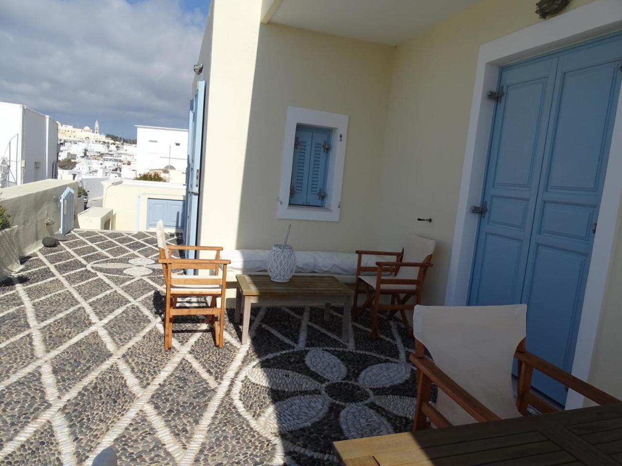 360 Blue Villa Fira  Exterior foto
